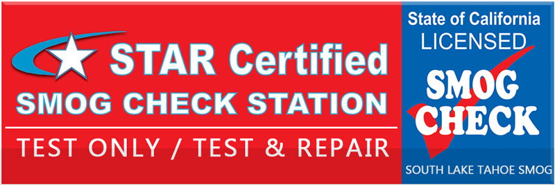 STAR Certified Smog Check badge
